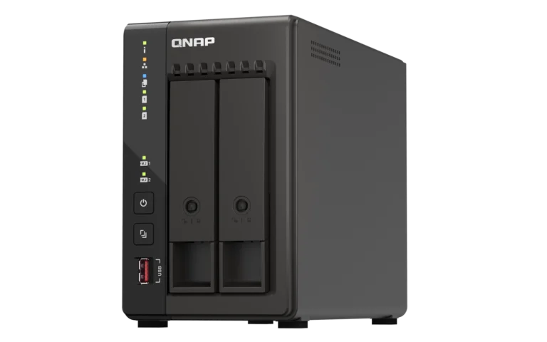 Servidor NAS QNAP TS-253E 2 Bahias Celeron J6412 8GB Doble HDMI