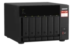 Servidor NAS QNAP TS-673A 6 Bahias Ryzen V1500B 8GB 2,5GbE - instalado