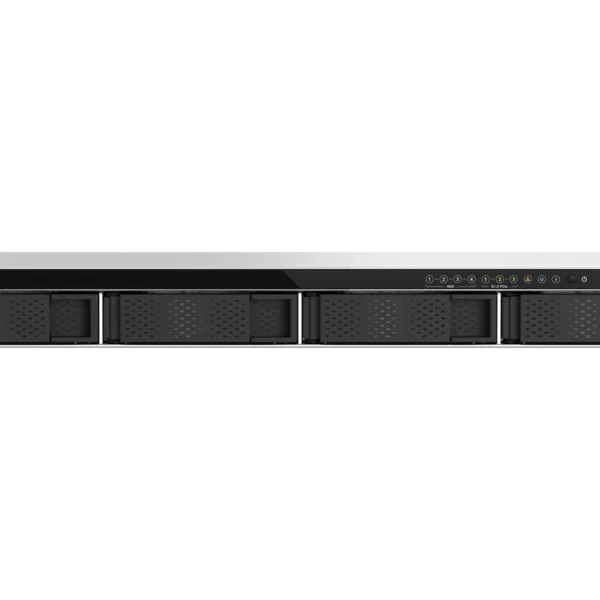 Servidor NAS QNAP TS-h765eU 1U Corto 4 Bahias SATA y 3 E1.S DDR5