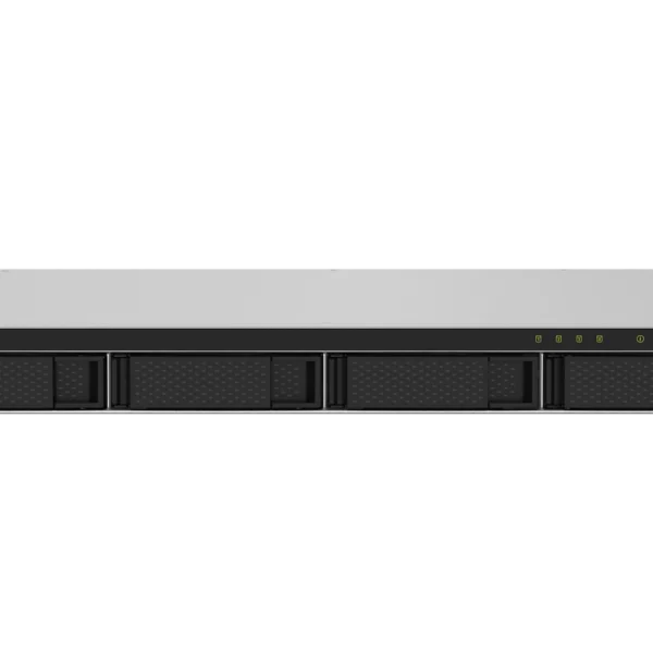 Servidor NAS QNAP TS-432PXU-RP 1U 4 Bahias 10GbE SFP+ Fuente Redundante