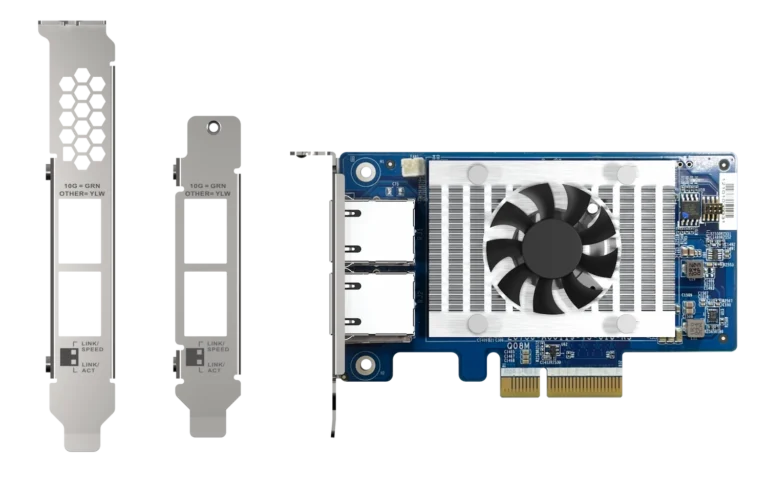 Tarjeta de Red QNAP QXG-10G2T-X710 2 Puertos 10GbE RJ45 Intel X710