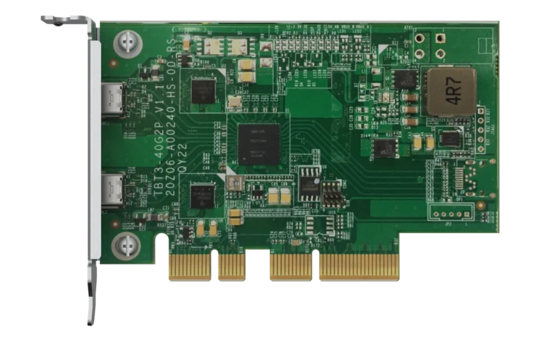Tarjeta de Expansion QNAP QXP-T32P 2 Puertos Thunderbolt 3 PCIe Gen3 x4