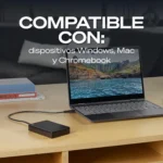 Disco duro portatil Seagate One Touch 1TB USB 3.2 — contenido de la caja