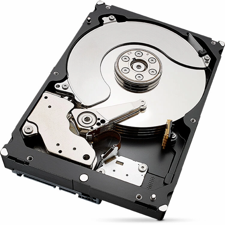Disco duro Seagate IronWolf Pro 12TB NAS 3.5 pulgadas — vista lateral