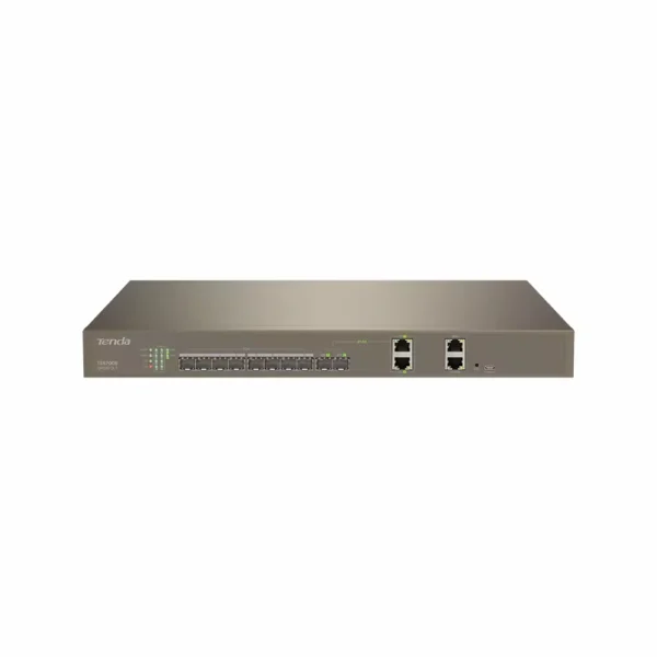 OLT GPON Tenda TES7008 8 Puertos PON hasta 1.024 ONU con 2 SFP+ 10G