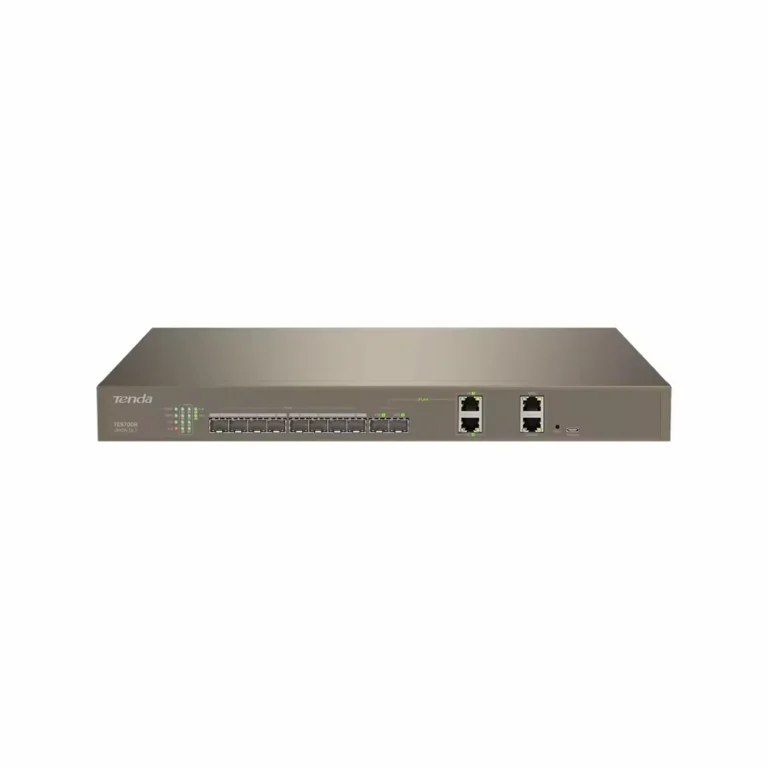OLT GPON Tenda TES7008 8 Puertos PON hasta 1.024 ONU con 2 SFP+ 10G
