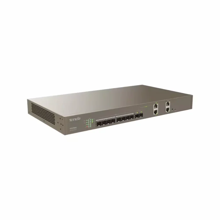 OLT GPON Tenda TES7008 8 Puertos PON hasta 1.024 ONU con 2 SFP+ 10G
