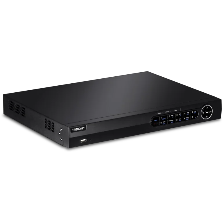 NVR TRENDnet TV-NVR208 8 Canales PoE+ 1080p Rack sin Disco Duro