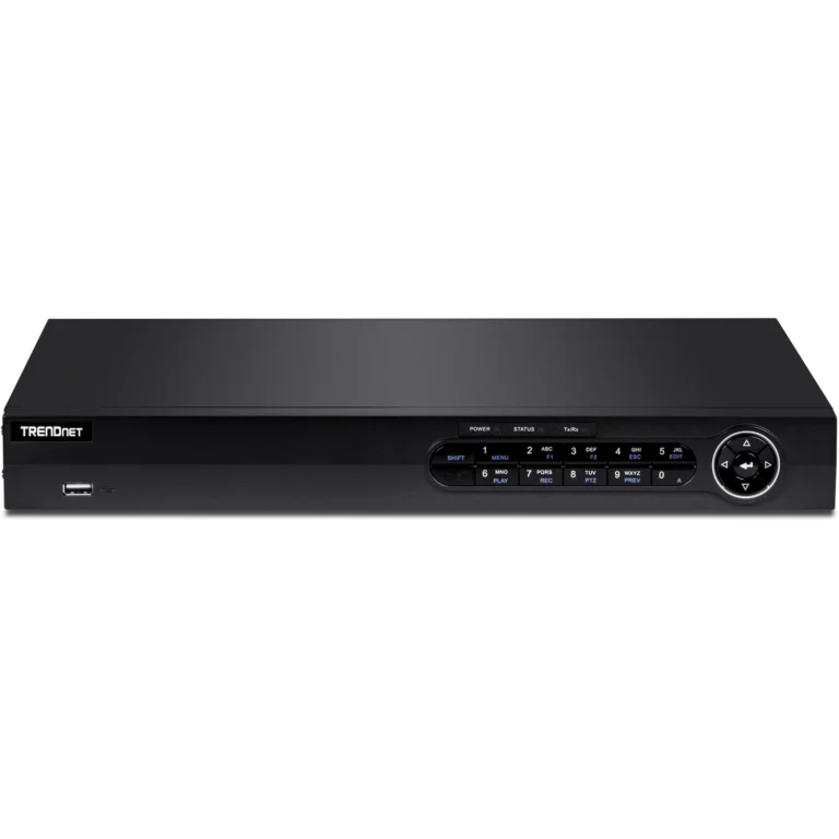NVR TRENDnet TV-NVR208 8 Canales PoE+ 1080p Rack sin Disco Duro