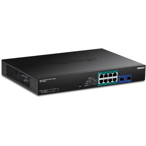 Switch TRENDnet TPE-1020SB 10 Puertos Gigabit Web Smart PoE++ 180 W