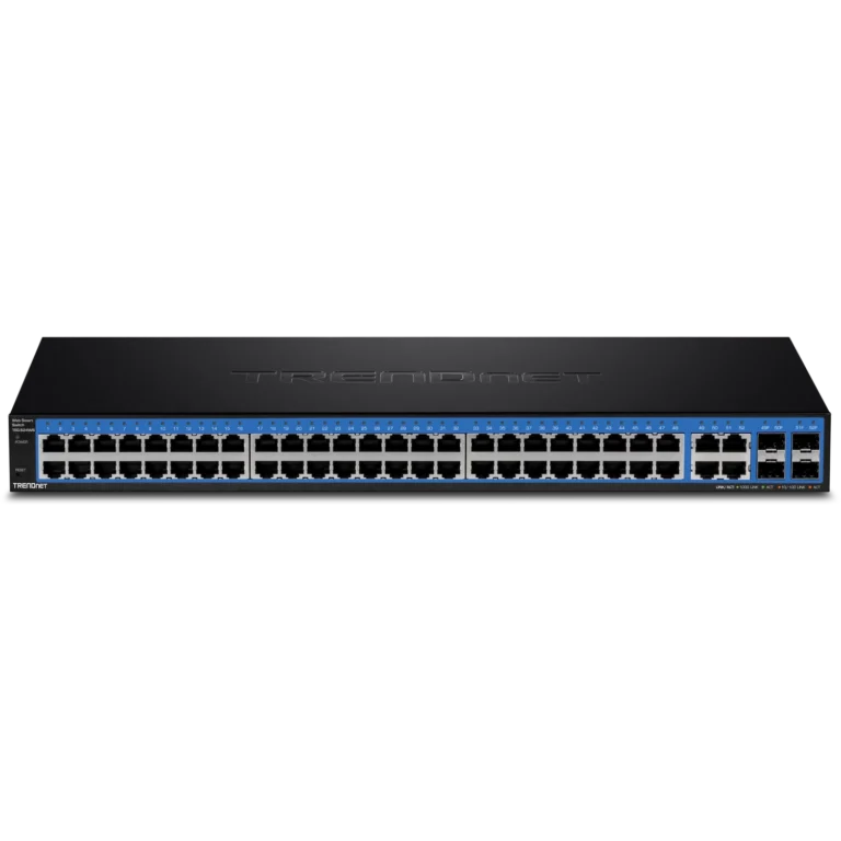 Switch TRENDnet TEG-524WS 52 Puertos Gigabit Web Smart con 4 SFP
