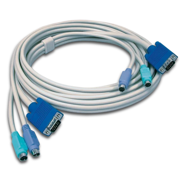 Cable KVM TRENDnet TK-C10 PS/2 y VGA de 3,1 Metros
