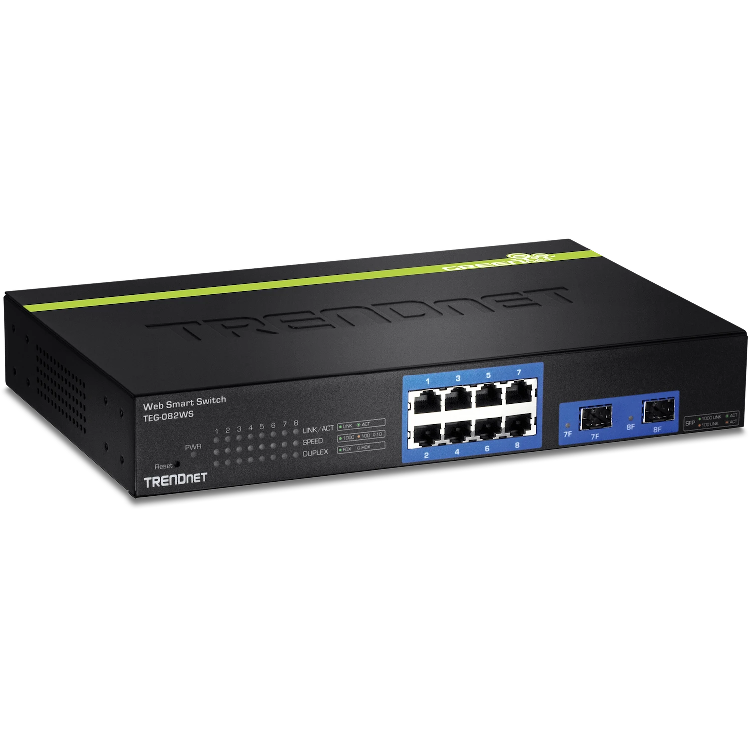 trendnet-switch-teg-082ws Switch TRENDnet TEG-082WS 10 Puertos Gigabit Web Smart con 2 SFP