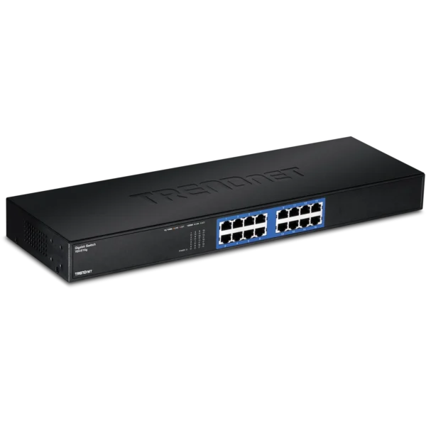 Switch TRENDnet TEG-S16G 16 Puertos Gigabit Metalico Rack 1U