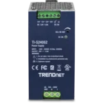 Fuente de Alimentación Industrial TRENDnet TI-S24052 DIN-Rail — vista lateral