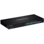 Switch TRENDnet TPE-3018LS 18 Puertos Gigabit PoE+ 220 W Videovigilancia