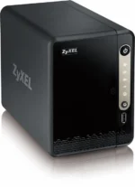 Servidor NAS Zyxel NAS326 2 Bahías — vista trasera